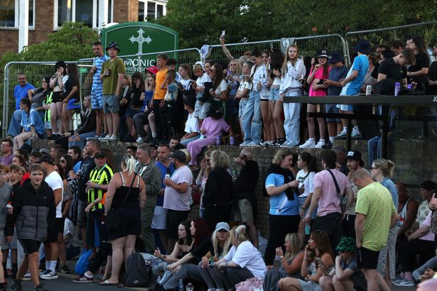 Fans also enjoyed the sounds of the concert from the pubs near to Heaton Park