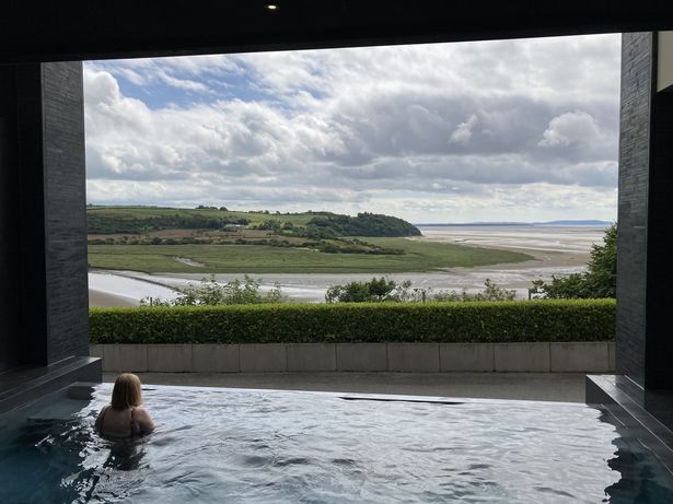Hydro pool at Dylan Coastal Resort, Laugharne
