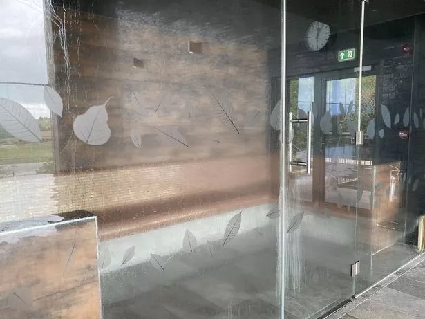 Steam room at Dylan Coastal Resort, Laugharne