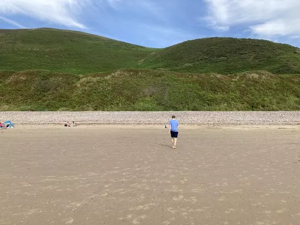 Where mountain meets sand in a display of dramatic and unspoilt landscape