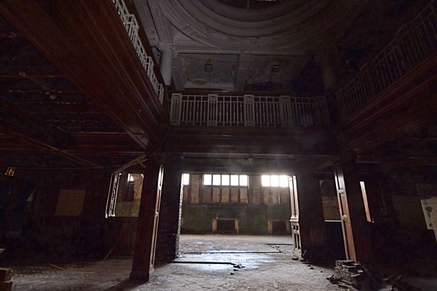 The once bustling Lister Drive library in Tuebrook closed more than a decade ago and is now an eerie sight