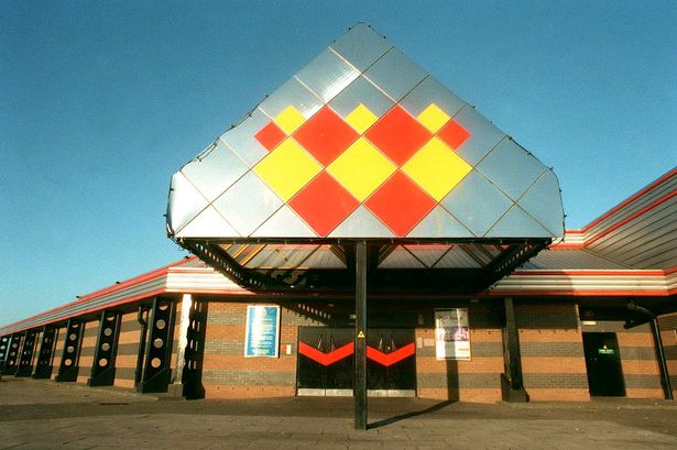 Ritzy nightclub in Bromborough, Wirral, in 2007 before it was demolished