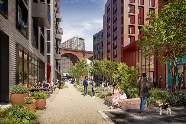 New images of the proposed Stockport 8 redevelopment.