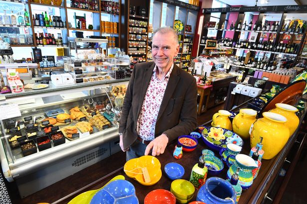 Peter Kinsella celebrating Lunya's 15 years in Liverpool.(Pic Andrew Teebay).