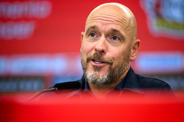 Bayer Leverkusen head coach Erik ten Hag
