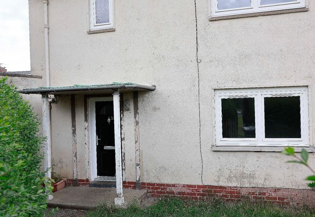 Windows at the property were shot at on Thursday night