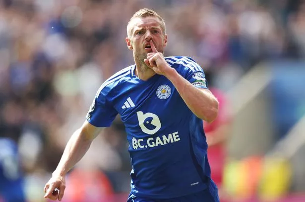 Leicester City legend Jamie Vardy