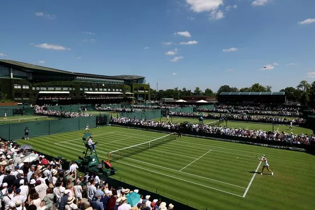 A general picture from Wimbledon 2025