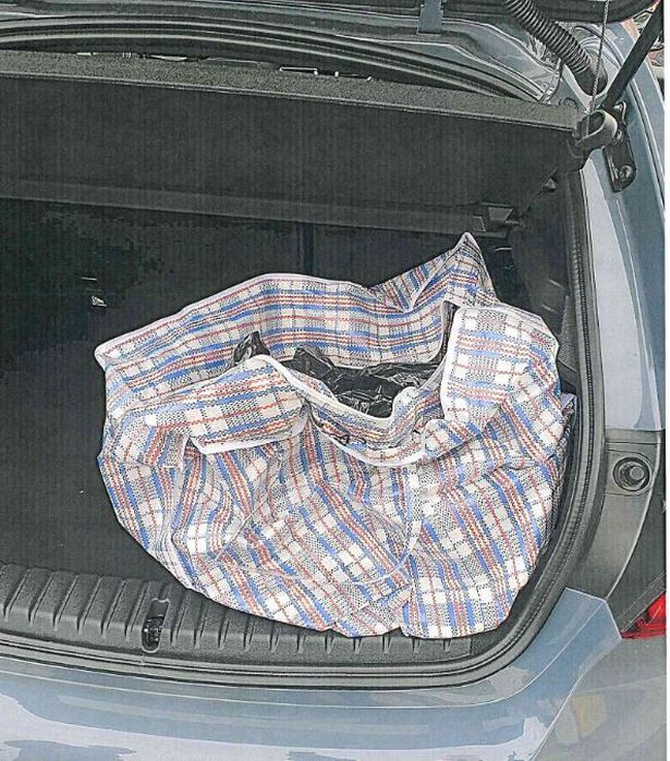 Cocaine found in the boot of Maria Rivas Santos's hired BMW