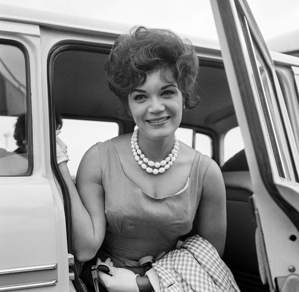 Singer Connie Francis, London Airport, August 1st 1962