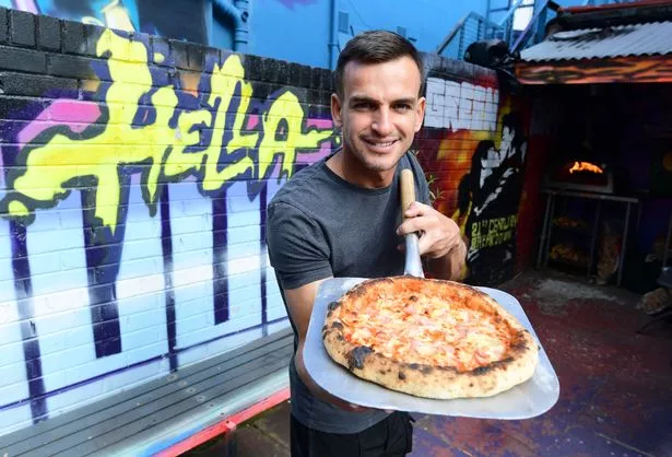 Connor Hilton, from New Brighton, said he wants to take Hella Dough Pizza all over the country 