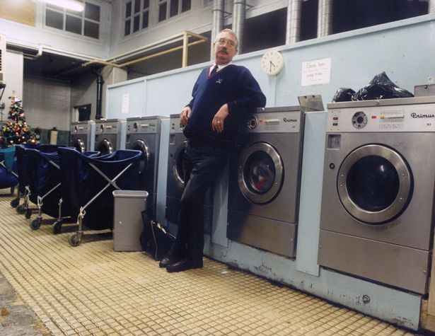 Eddie Blanche was the laundry's last manager