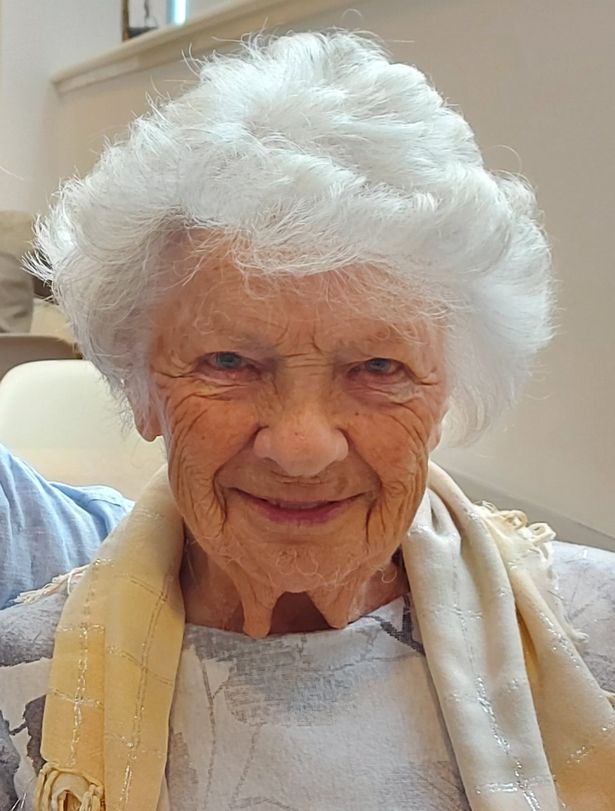 Liverpool nan and teacher Joan Hughes died June 11 at the age of 99, just weeks before her 100th birthday. Pictured, Joan