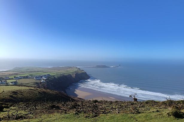 Rhossili and Worm's Head