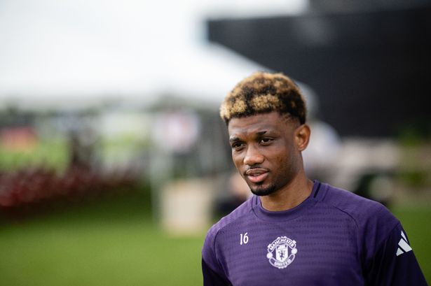 Amad of Manchester United