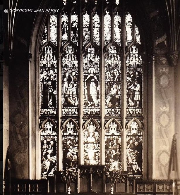 Photographs taken from the centenary of the St Luke's Church, Liverpool, in 1931.  They are from a private collection by Mrs. Jean Parry, daughter of Revd. Powell-Miller, Vicar of St. Luke's.  These pictures have never been published before and are therefore unique. Supplied by Bryan McCahey and Jonathon Wild