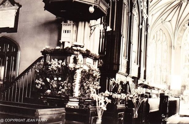 Photographs taken from the centenary of the St Luke's Church, Liverpool, in 1931.  They are from a private collection by Mrs. Jean Parry, daughter of Revd. Powell-Miller, Vicar of St. Luke's.  These pictures have never been published before and are therefore unique. Supplied by Bryan McCahey and Jonathon Wild