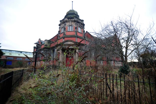 Andrew Carnege Library, Lister Drive, Tuebrook, L13 - Friday, December 20, 2013 The Andrew Carnege Library in Lister Drive, Tuebrook, which is slowly being reclaimed by nature