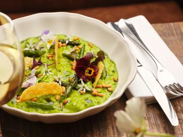 In these historic surroundings, Chef Tristan is crafting a solid menu rooted in local produce