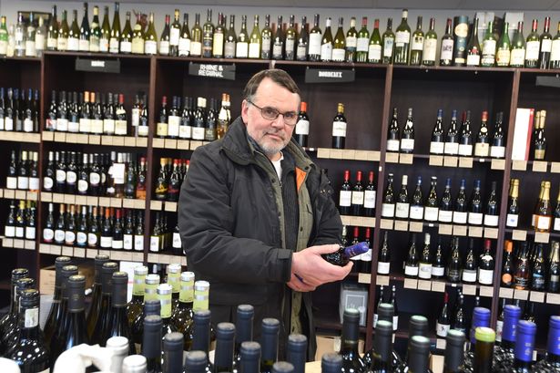 Jon Atkinson, manager of WineTime