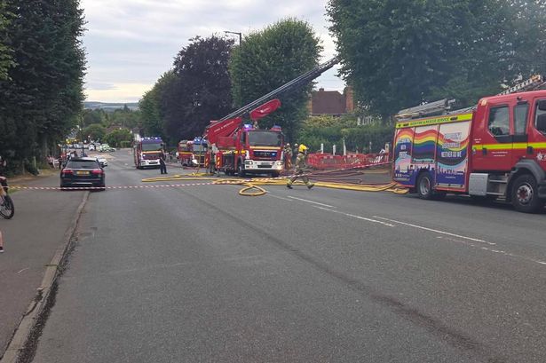 Fire crews in Bristol