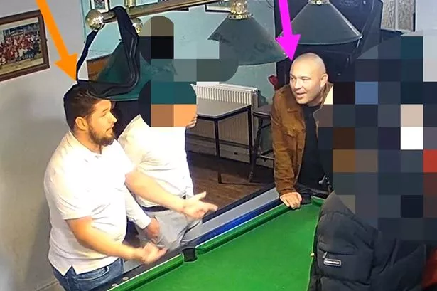 CCTV of two men police want to speak to