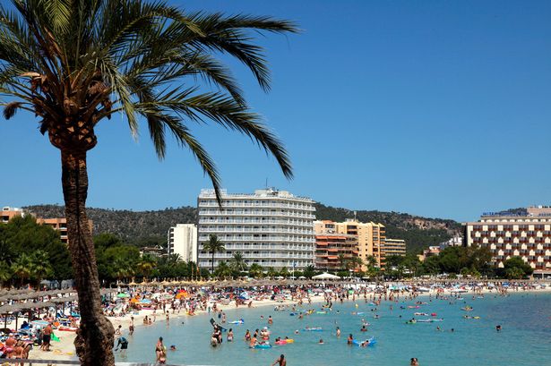 A beach in Spain