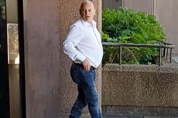 Marc Dougherty outside Liverpool Magistrates' Court