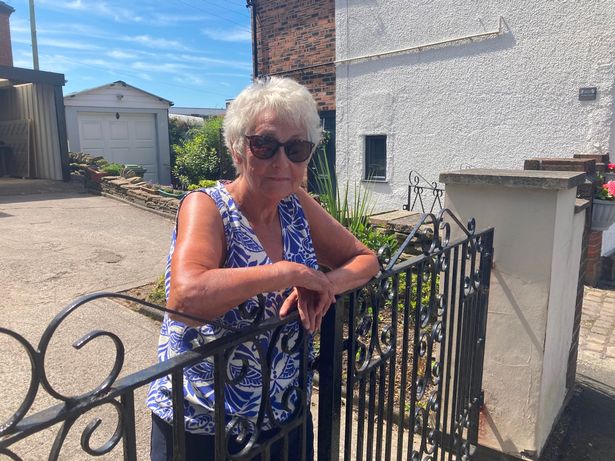 Margaret Hallas, 84, who has lived in Gee Cross for over 50 years