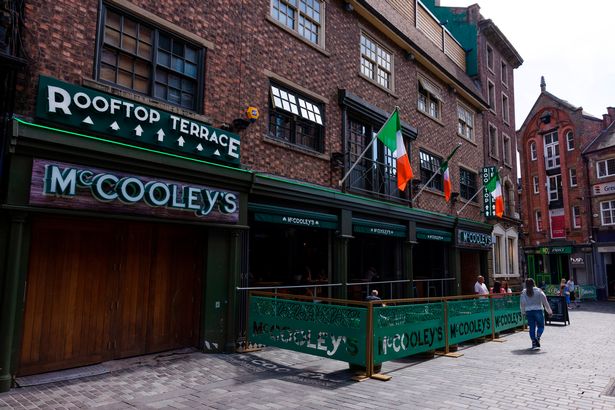 McCooley's on Mathew St in Liverpool city centre