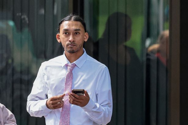Mohammed Ali outside Manchester Crown Court