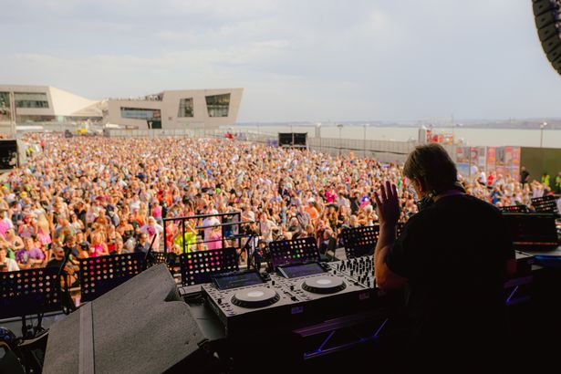 A Cream Classical event took place on the Pier Head earlier this summer
