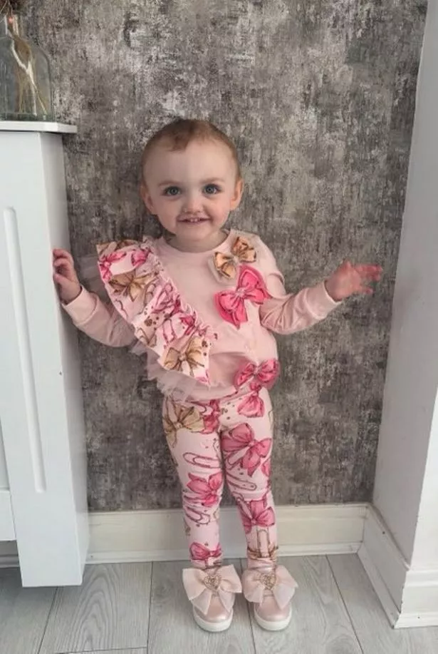 Darla now aged two-years-old 