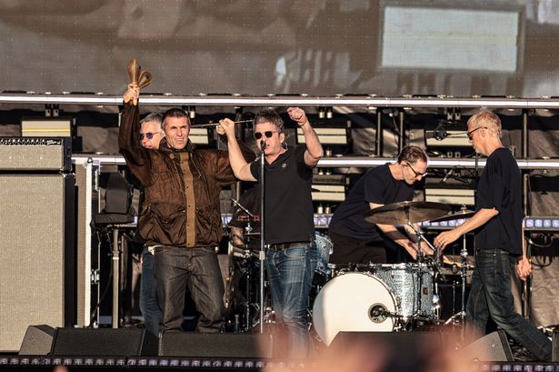 Oasis show at Heaton Park