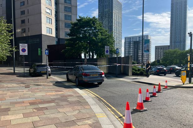 Part of the road has now been closed for over two weeks