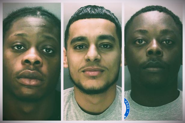 Shaquon Richardson-Bowen, Aairus Rehman and Shomari Mapp