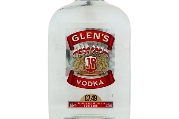 Glen’s vodka bottle