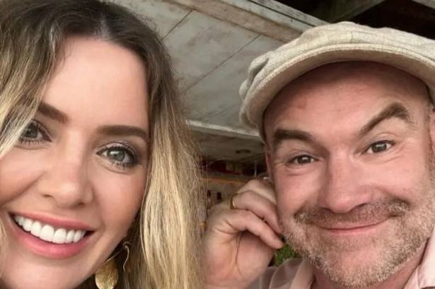 Sally Carman and hubby Joe Duttine in selfie