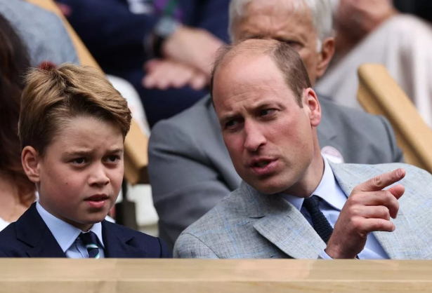 Prince William and Prince George