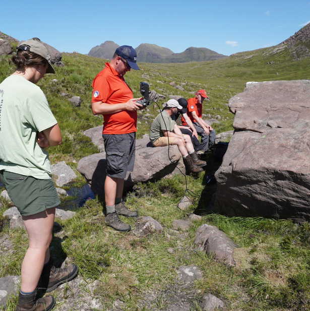 Rescuers from across Scotland were involved.