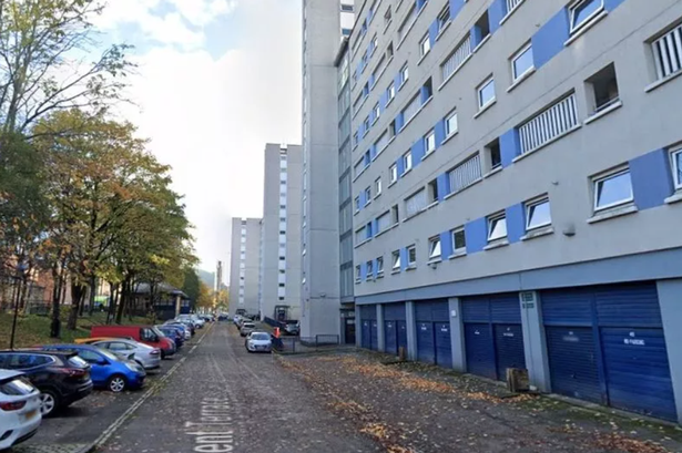 St Vincent Terrace, Glasgow.