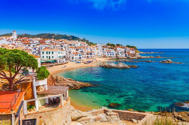 A beach in Spain