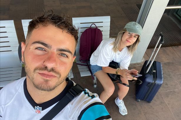 Rafael Karoulla and his sister Maggie 