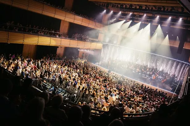 Jade was backed on stage at The Glasshouse by the Royal Northern Sinfonia