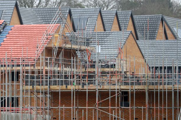 File photo of homes under construction