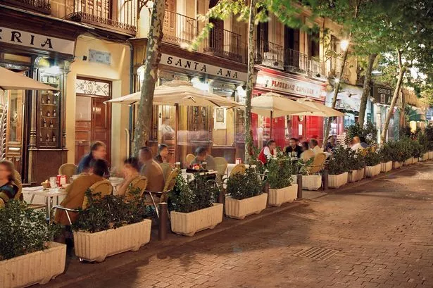 A British woman has warned of a 'common restaurant scam' sweeping Spain (stock)