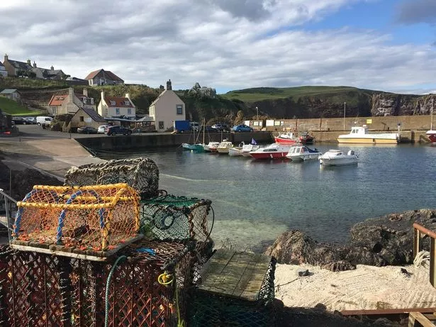 A picture of St Abbs in Scotland