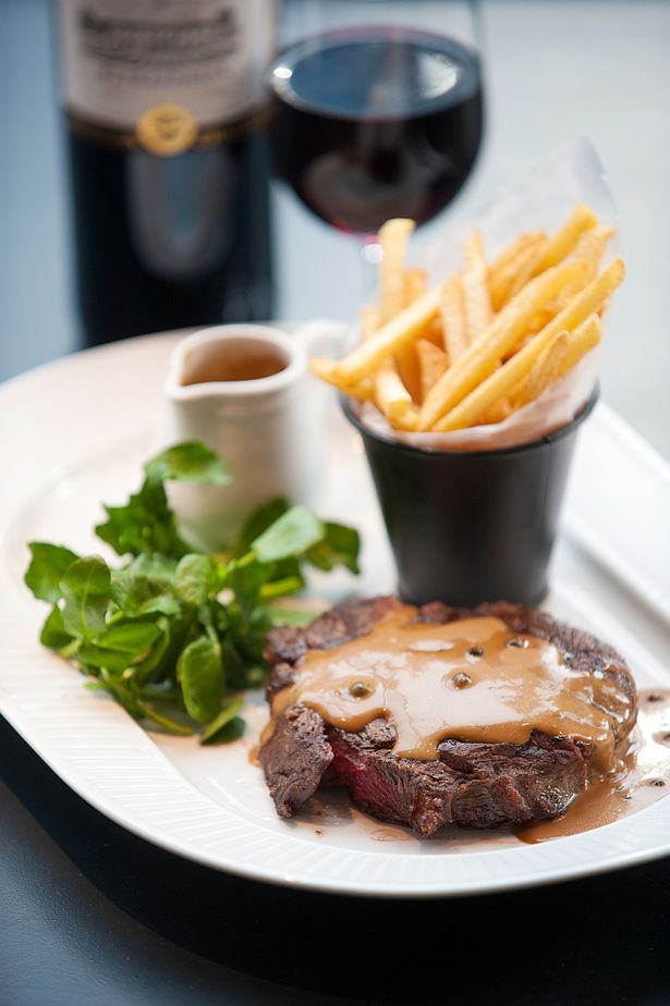 The venue's steak offering