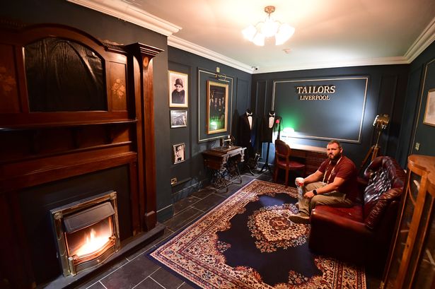 Stephen McCarthy from Tailors secret bar on Old Hall Street
