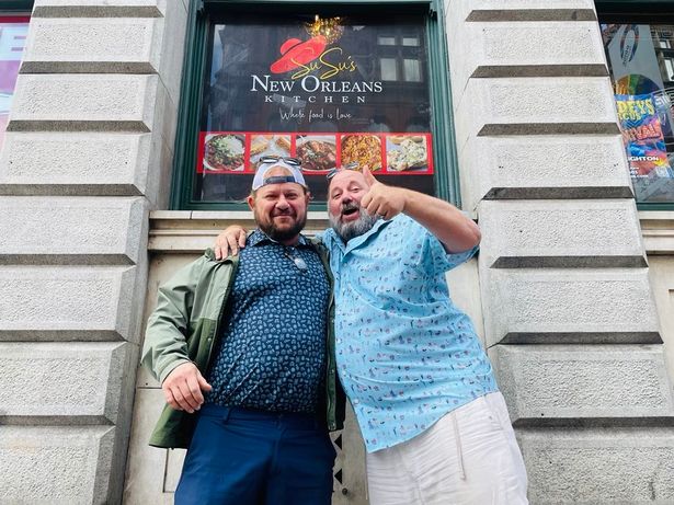 Reggie and Adam serve authentic deep-south comfort food